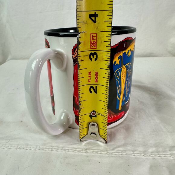Potpourri Press VTG 1993 Two Steppin' Cowboy Western Ceramic Coffee Mug Korea - Picture 8 of 9